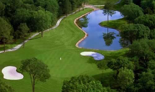 Cascades Golf Club on Lake Bellwood in Tyler