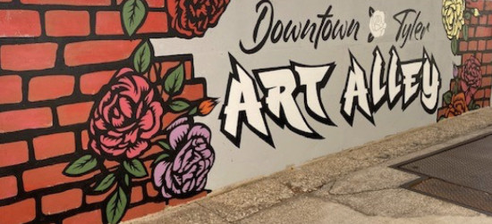 Downtown Art Alley,Tyler, Texas