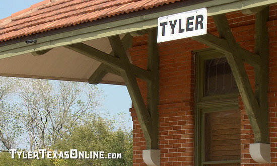 Cotton Belt Depot Museum in downtown Tyler, Texas