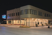 The Greyhound Inn, located in Downtown Tyler Texas, at 311 N Bois D'Arc Avenue