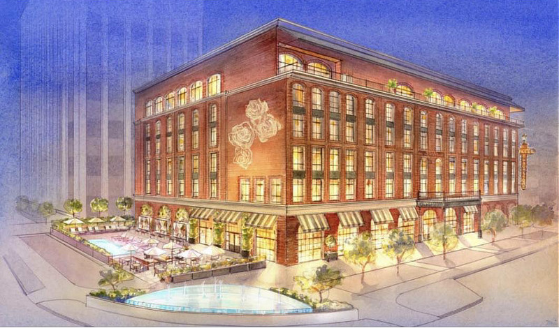 The Blackstone Hotel in downtown Tyler, Texas