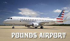 Tyler Pounds Regional Airport, location, flights, rental cars and parking