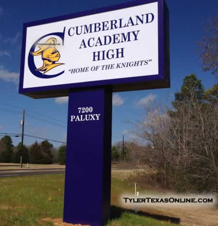 Cumberland Academy High School in Tyler Texas