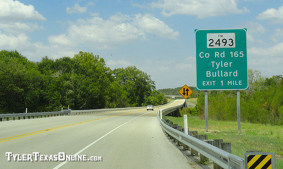 Loop 49 South of Tyler at FM 2493 
