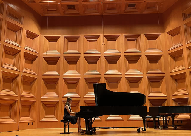 David G. and Jacqueline M. Braithwaite Recital Hall at the Unversity of Texas at Tyler