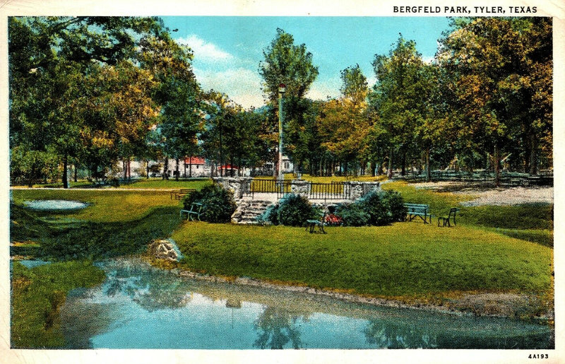 Bergfeld Park, Tyler, Texas Bergfeld Park, Tyler, Texas