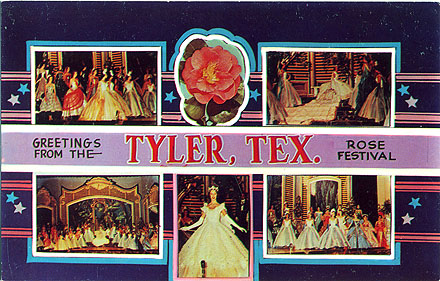 Greetings from the Tyler, Texas Rose Festival