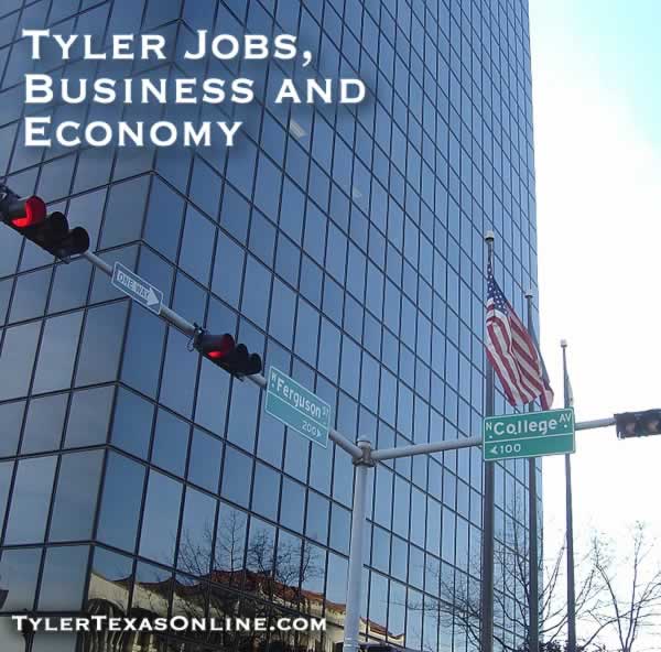 Financial center, downtown, Tyler