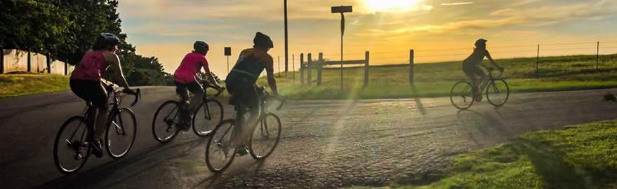 Bicycle ride in the Tyler Texas countryside